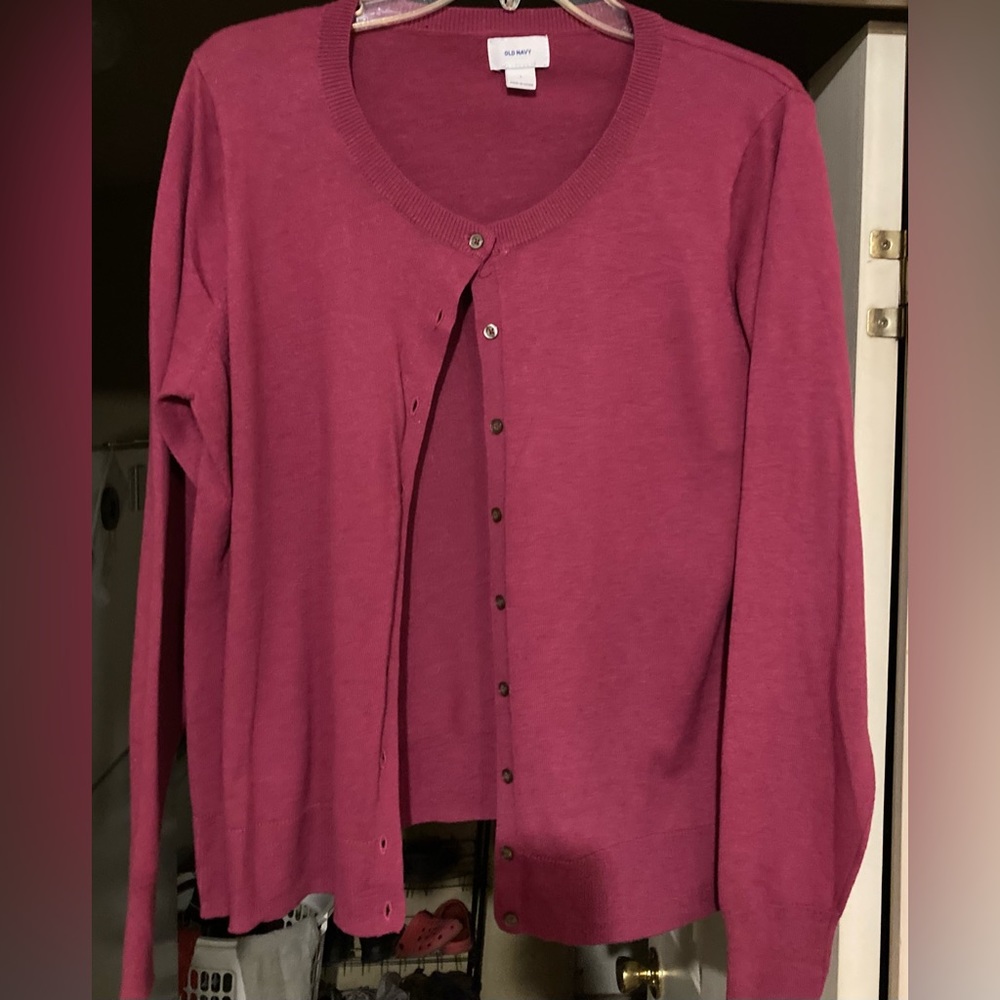 NWOT Ladies Size Large Old Navy Button Down Sweater